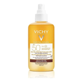 Agua Protectora Vichy Potenciadora de Bronceado FPS 50 200ml