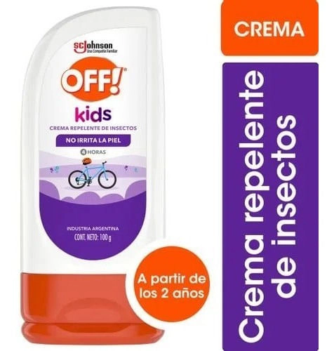 Off Kids Repelente Crema Niños 100g