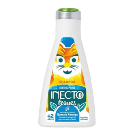 Inecto Peques Shampoo Piojos Quasia Amarga +2 Años 400ml