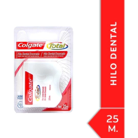 Colgate Total Hilo Dental Encerado 25 M
