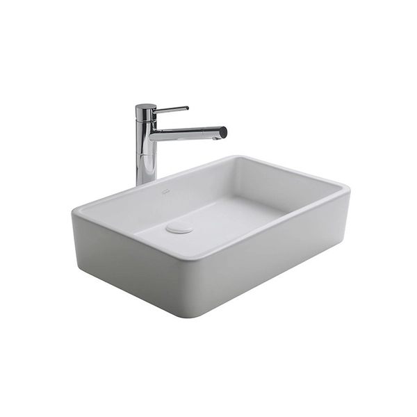 Bacha Country Baja Rectangular De Apoyar Blanco L16KF-B | Permat