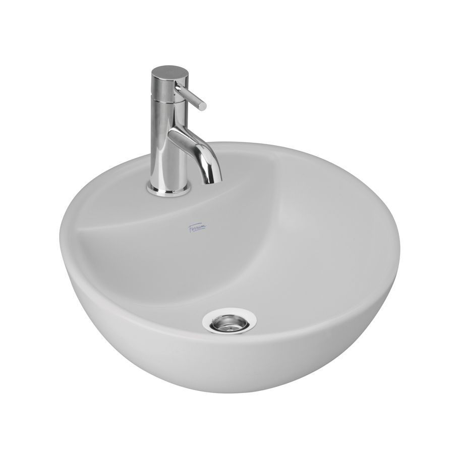Bacha Tori Redonda De Apoyar 1 Ag. Blanco L247K-B | Permat