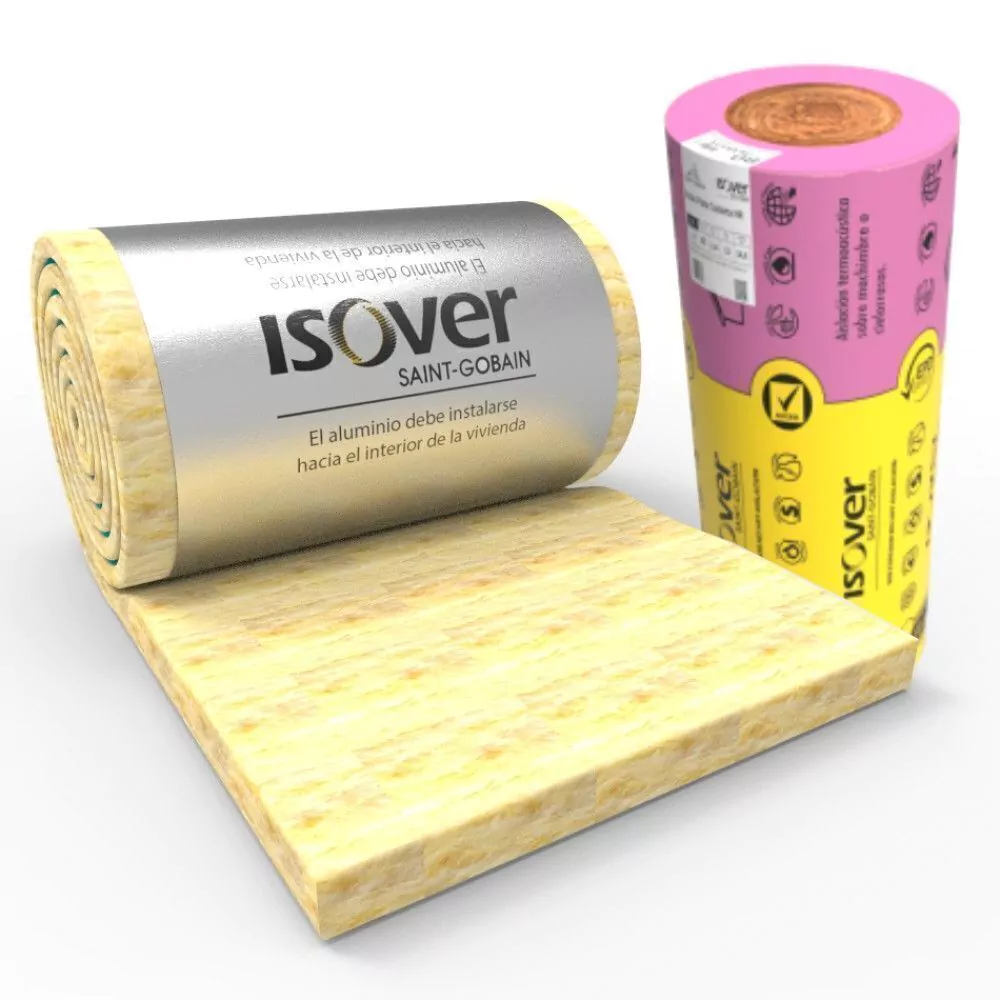 Lana de Vidrio Rolac Plata Cubierta 50 | Permat