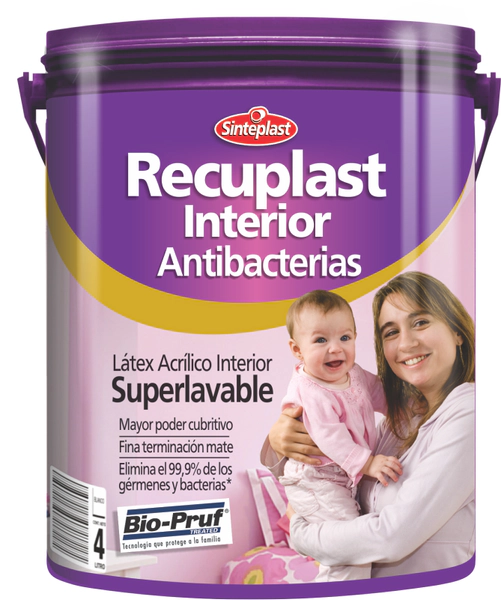 Recuplast Antibacterial Superlavable 4 lt