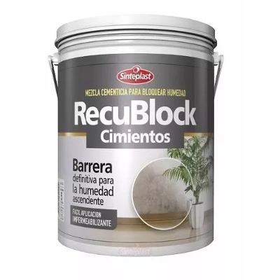 NO USAR Recublock Cimientos 5 Kg