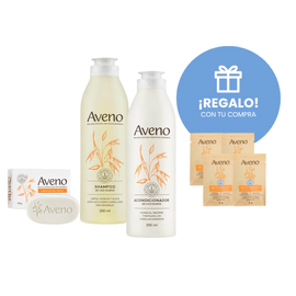 Kit Shampoo + Acondicionador+ Jabón+ 4 Sachets Gel Limpieza 8gr Regalo