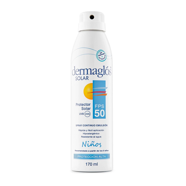 Protector Solar Niños Fps 50 Spray Continuo X 170 Ml