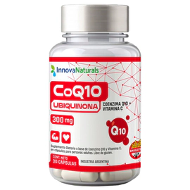 Coenzima Q10 + Vit C Energía Antioxidante Suplemento X30 Cápsulas