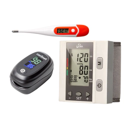 Combo Tensiómetro + Oxímetro + Termómetro