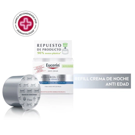 Repuesto Crema antiarrugas noche Eucerin HYALURON-FILLER + 3x Effect 50 ml