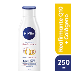 Crema Corporal Reafirmante NIVEA Q10 + Colágeno 6 En 1 X250Ml