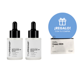 Combo X2 Serum Niacinamida 12% Seborregulador+Neceser de Regalo