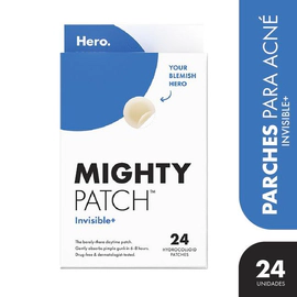 Hero Parche Hidrocoloide para Granos Mighty Patch Invisible X24 u
