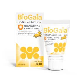 Probióticos Gtas. Con Vitamina D X 5 Ml. Estimula el Sistema Inmunitario