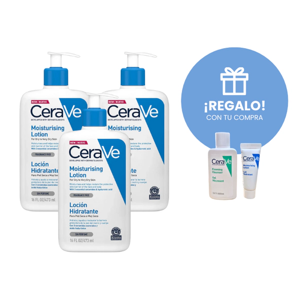 Combo X3 Locion Hidratante 473 Ml+ 2 Minitallas de Regalo | SelmaDigital