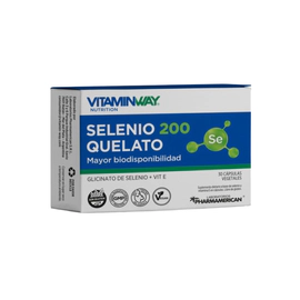 Selenio 200 Quelato + Vitamina E X30 Cápsulas