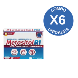 Combo X6 Metasitol RI 60 Cápsulas
