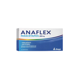 Anaflex Paracetamol 500mg X10 comprimidos