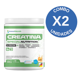 Combo X2 Innovanaturals Creatina Special Nutrition 300gr
