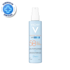 Capital Soleil Uv Aqua Body Spray Fps50+ Solar Corporal Hidratante X200ml