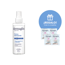 Tónico Hidratante Descongestivo X 200 Ml+ 4 Sachets BB cream T. Medio REGALO!