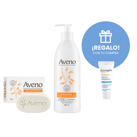 Combo Emulsión X400Ml + Jabón Compuesto+ Crema Control Acné 7g de REGALO!
