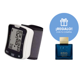 Tensiometro Bp-2208 Digital de Muñeca 120 Memorias+ Fragancia Tester de Regalo