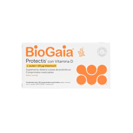 Biogaia Protectis con Vitamina D X30 Comprimidos