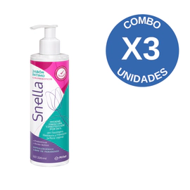 Combo X3 Snella Jabón Íntimo 200ml