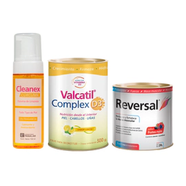 Rutina Premium Piel Y Cabello Cleanex + Valcatil + Reversal