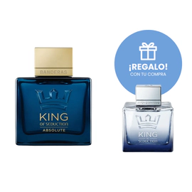 King Of Seduction Absolute X100 Ml + Tester Antonio Banderas de Regalo