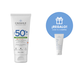 Protector Solar FPS 50+ Gluten Free 150g+ Cicancalm Cicatrizante 10gr de Regalo!