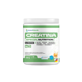 Creatina Special Nutrition Vegana Sabor Naranja Polvo X300gr