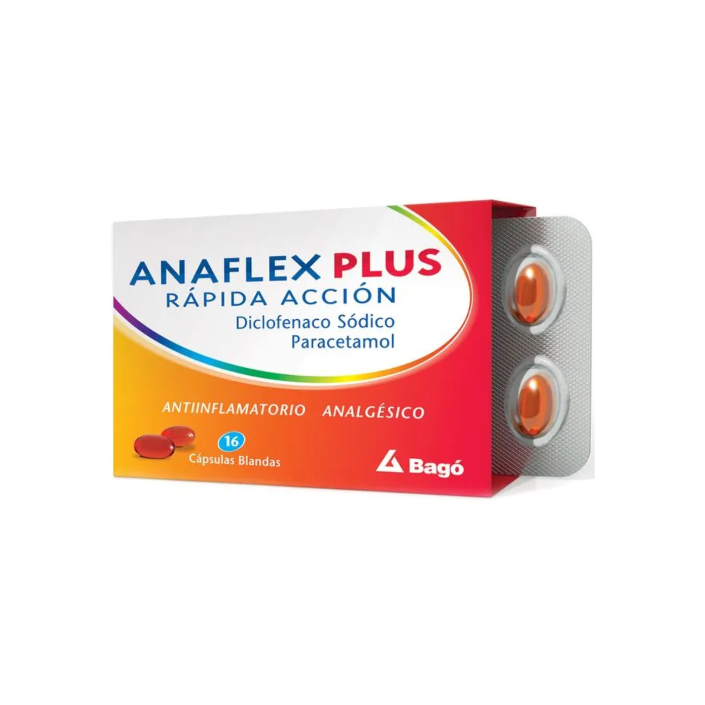 Anaflex Plus Rápida acción X16 cápsulas | SelmaDigital