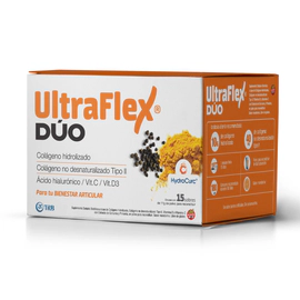 Ultraflex Dúo Colágeno Hydrocurc Sabor Mandarina X15 Sobres