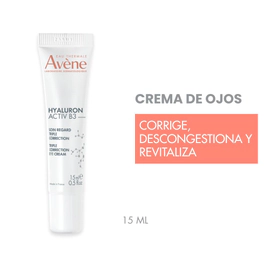 Contorno De Ojos Hyaluron Activ B3 Antiojeras Descongestionante X15ml