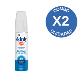 Combo X2 Skinly By Off Spray Repelente Corporal 100ml