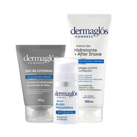 Kit Facial Hombres Rutina Express Con Serum