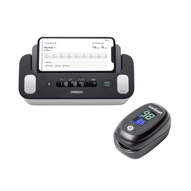 Combo Tensiómetro Digital Brazo Complete Hem-7530t + Oximetro