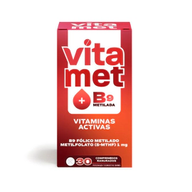Vitamet B9 Metilado X30 Comprimidos