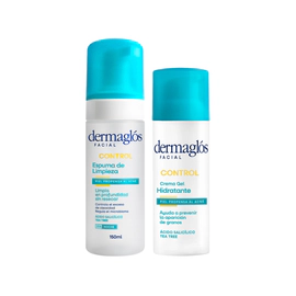 Control Espuma Facial 150ml + Hidratante Crema Gel 50ml
