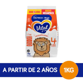 Leche De Fórmula Vital 4 Pouch X1kg