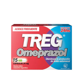 Treg Omeprazol 20mg X15 cápsulas