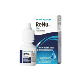 Renu Plus Gotas Lubricantes Y Rehumectantes X8ml