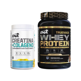 Combo ENA Creatina Colágeno + Whey Cookies & Cream