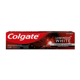 Crema Dental Luminous White Carbón Activado X90gr
