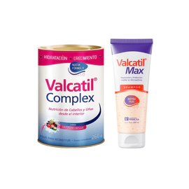 Combo Valcatil Complex 260g + Valcatil Max Shampoo 300ml