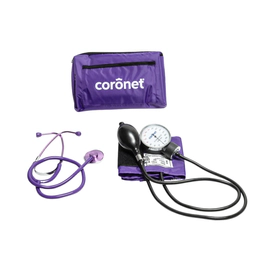 Tensiómetro Aneroide Superior con Estetoscopio Violeta