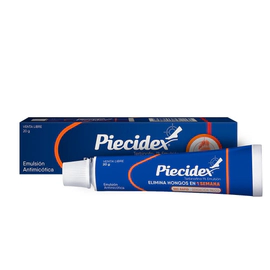 Emulsión Piecidex Hongos Piel Pies Secado rápido 20 gr