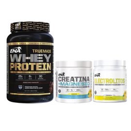 Combo ENA Whey Chocolate + Creatina + Electrolitos Lemonade